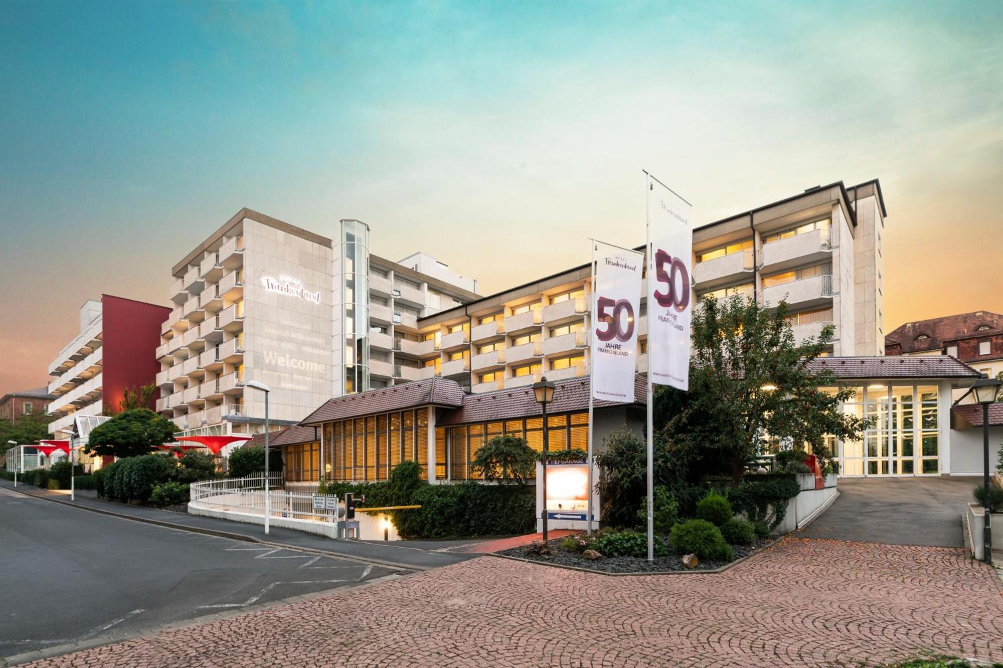 Hotel Frankenland Bad Kissingen Buitenkant foto
